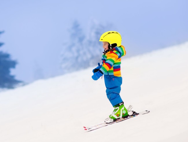 Ideale Skipisten f&uuml;r Kinder &copy; Shutterstock